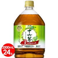 アサヒ飲料　十六茶プラス　2L（2リットル）24本セット　機能性食品　【送料無料】